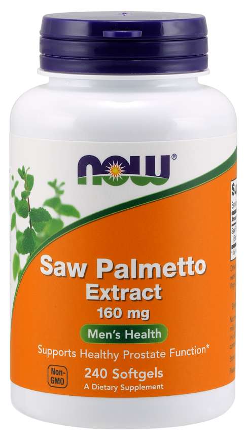 Now Saw Palmetto 160mg 120 Softgels