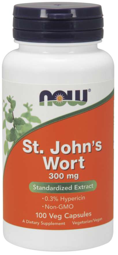 Ahora St. John's Wort 300 mg de cápsulas de vegetales