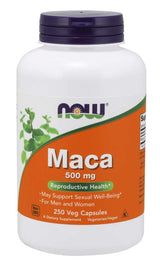 Now Maca 500mg 100 Vegetable Capsules