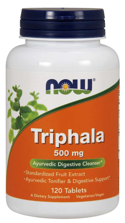 Now Triphala 500mg 120 Tablets