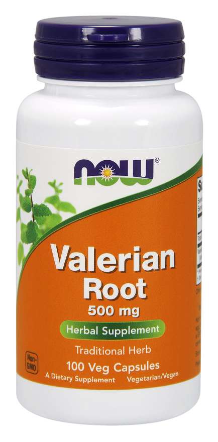 Now Valerian Root 500mg 100 Capsules