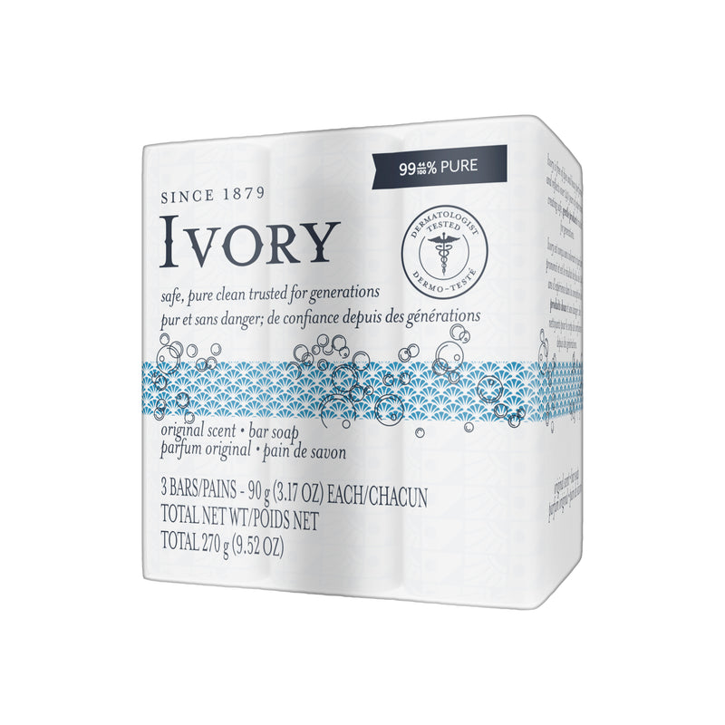 Ivory Clean Original Personal Bar 3.17oz. 3 Bars Pains
