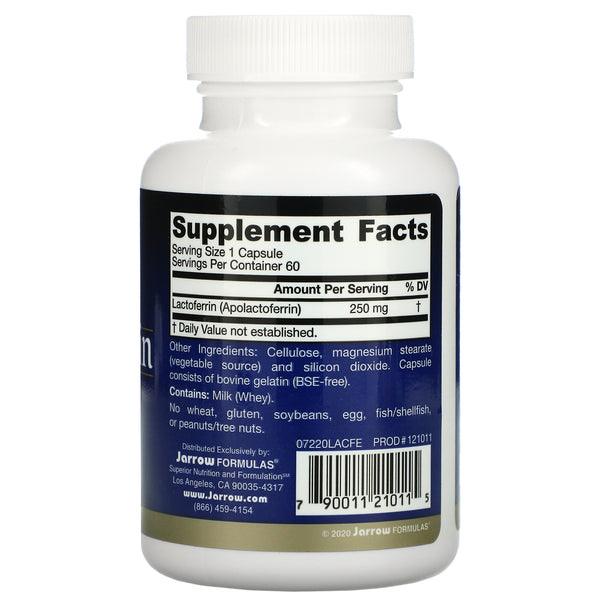 Jarrow Formulas Lactoferrin 250 mg