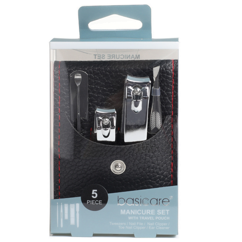 Basicare Manicure Set with Travel Pouch 1934