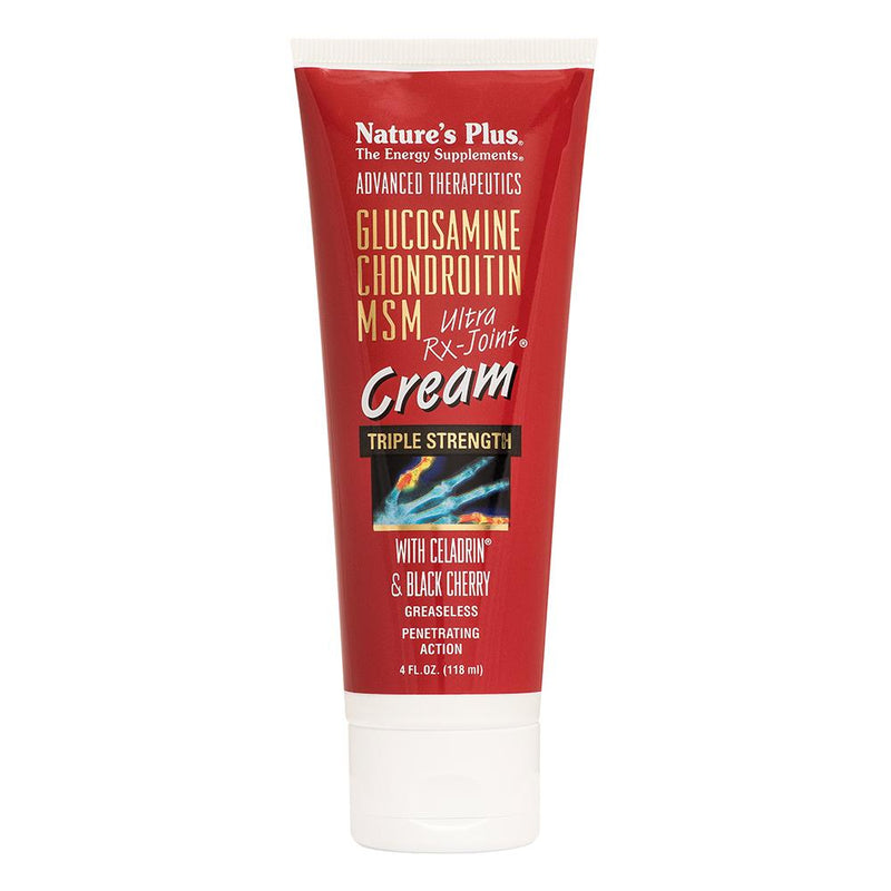 Nature's Plus Glucosamine Chondroitin MSM Ultra Rx-Joint Triple Strength Cream