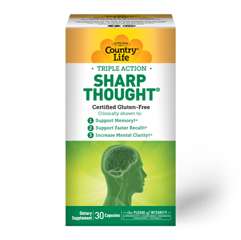 Country Life Sharp Thought 30 Capsules