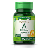 Nature's Truth Vitamin A 10,000 Iu 100 Quick Release Softgels