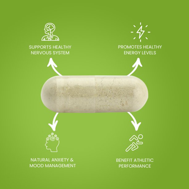 Natuvitz Ashwagandha 1300mg Vegetarian Capsules