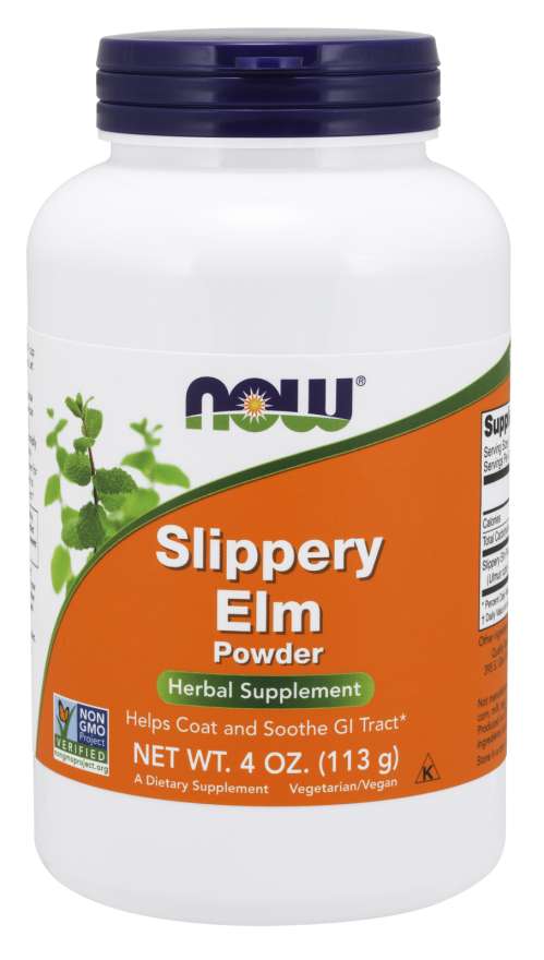 Now Slippery Elm Powder 4oz