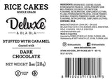Deluxe Rice Cake Chocolate negro con caramelo 1oz