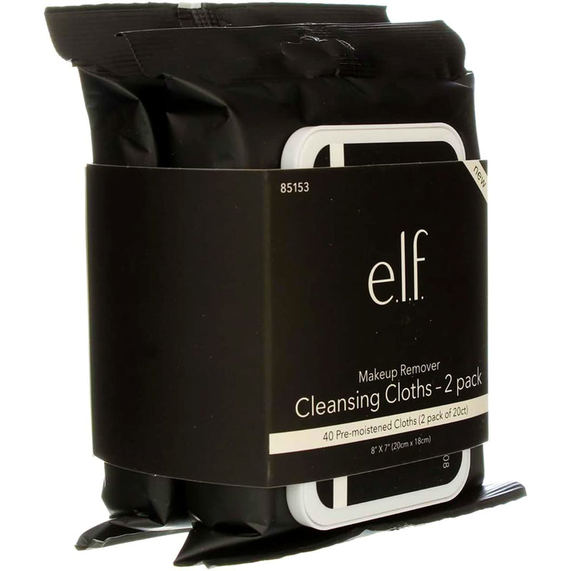 E.L.F. Makeup Remover Clean Cloths 2Pk