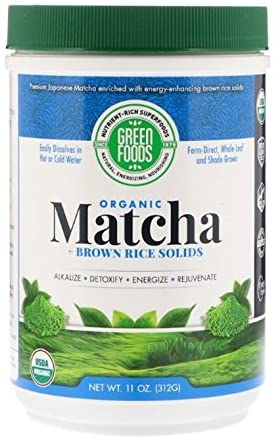 Green Foods Organic Matcha Té verde
