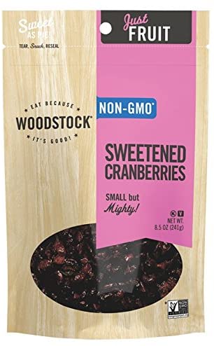 Woodstok Sweetened Dried Cranberries 8.5 0z