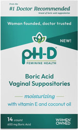PH-D BORIC ACID VAGINAL SUPPOSIT X 14