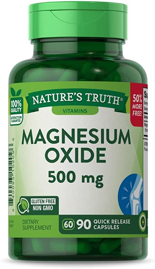 Nature'S Truth Magnesium Oxide 90 Capsules