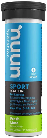 Nuun Hydration Sport + Caffeine Lime Effervescent Tablets