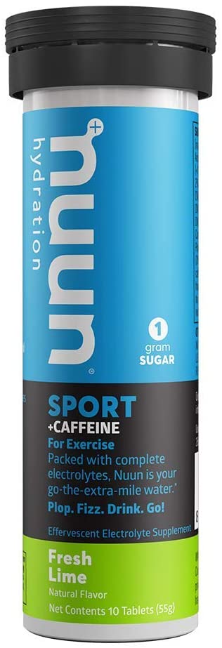 Nuun Hydration Sport + Caffeine Lime Effervescent Tablets