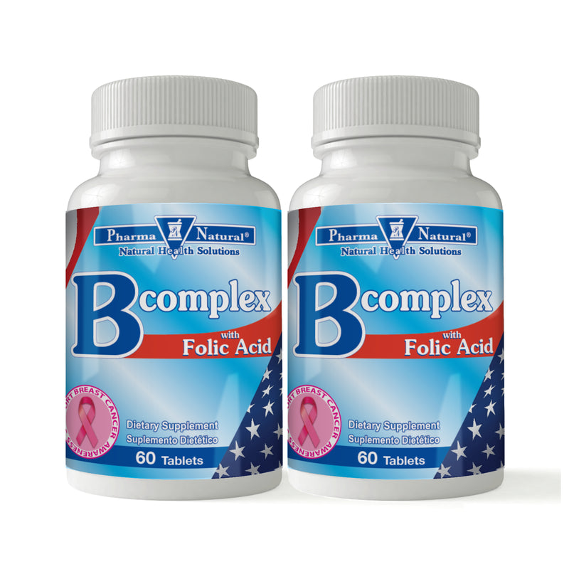 Pharma Natural B Complex with Folic Acid Capsules