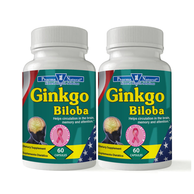 Pharma Natural Ginkgo biloba 60 mg cápsulas