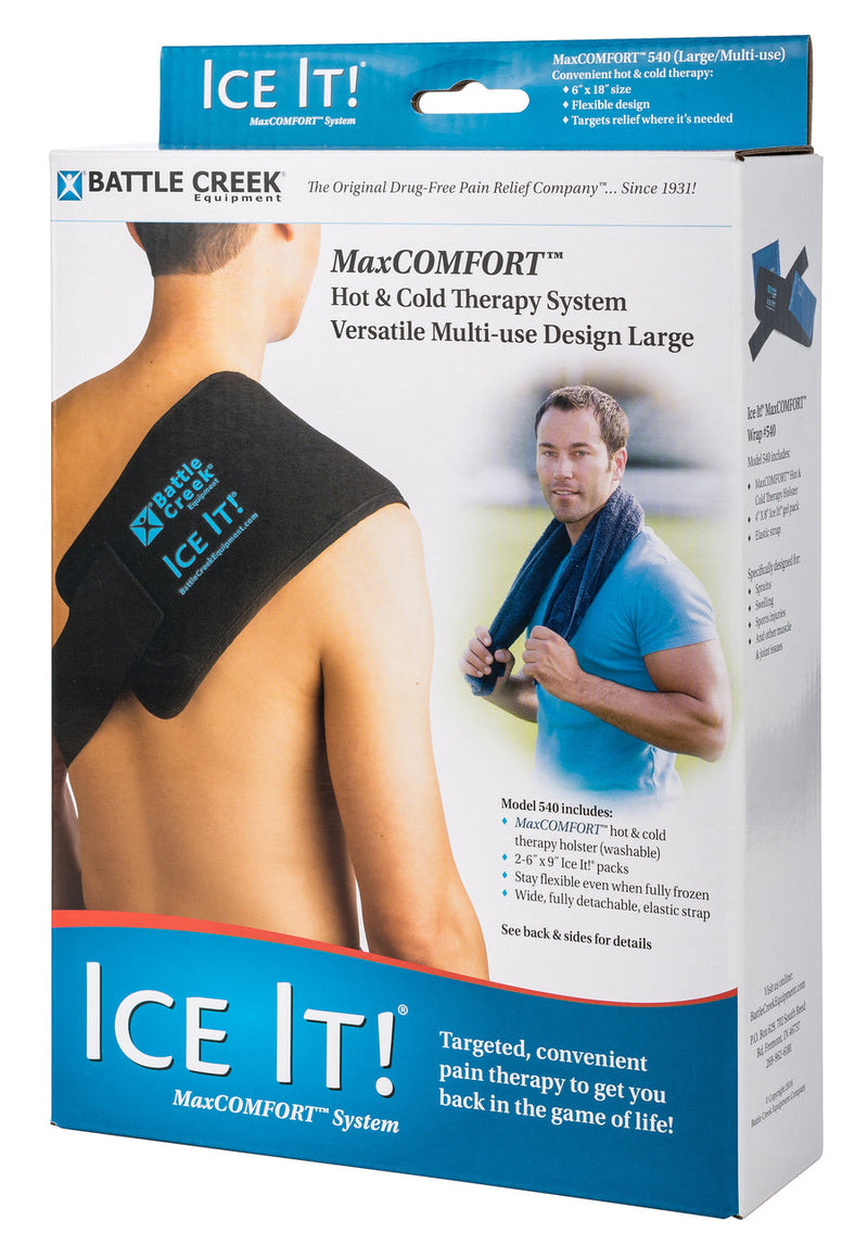 ¡Battle Creek Ice It! Deluxe Wrap Cold Pack 6 x 18in 540