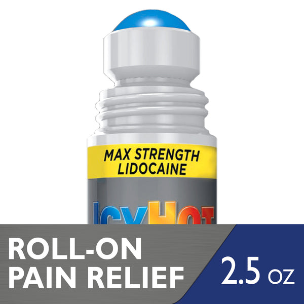 Icy Hot Lidocaine Pain Relieving Cream (2.5 Oz), No-Mess Applicator