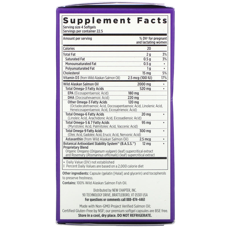 Nuevo capítulo Wholemega para mamás 500mg Softgels