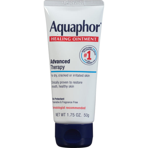 Protectante de la piel de ungüento de la curación de Aquaphor, use el lavado de manos después de las manos, 1.75 oz. Tubo