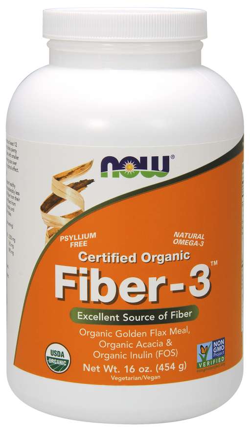 Now Fiber-3 Organic 16 Oz