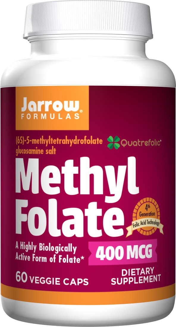 Jarrow Formulas Methyl Folate 400 mcg Capsules