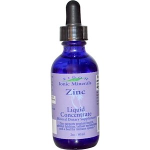Eidon Ionic Minerals Zinc Liquid Concentrate, 2 Oz