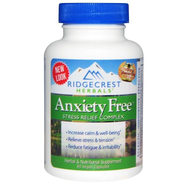 Ridgecrest Anxiety Free Vegetable Capsules