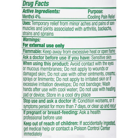 Biofreeze enfriar la bomba de gel de dolor 8 fl. ONZ