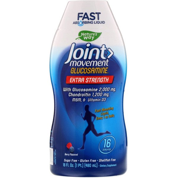 Nature's Way Joint Movement Glucosamine Berry 16 Fl Oz