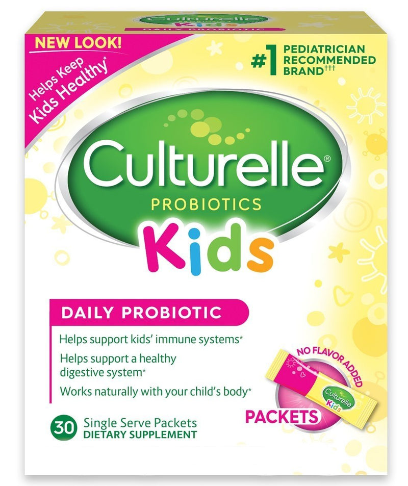 Culturelle Kids Packets Fórmula probiótica diaria, 30 recuento