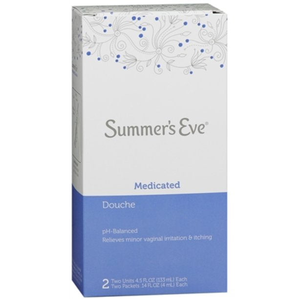 Summer's Eve Douche Medicated (paquete de 2) 4.5 oz