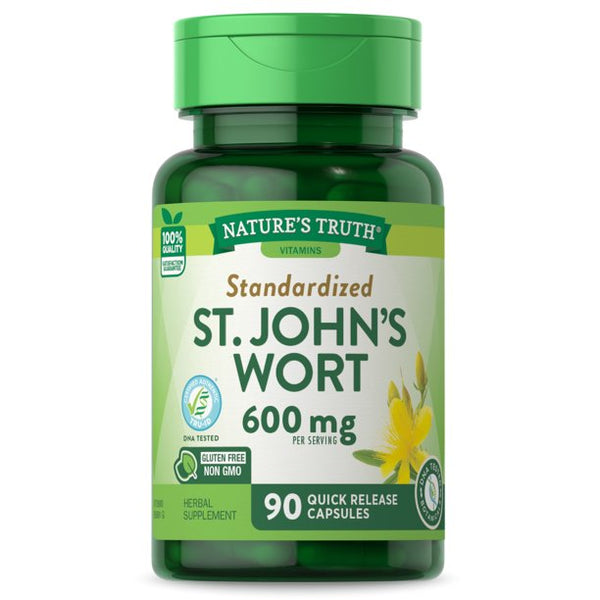 Nature's Truth St. John's Wort Extract 300 mg 90 Quick Release Capsules