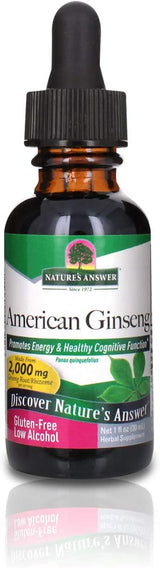 Naturaleza responde extracto de ginseng americano 1oz