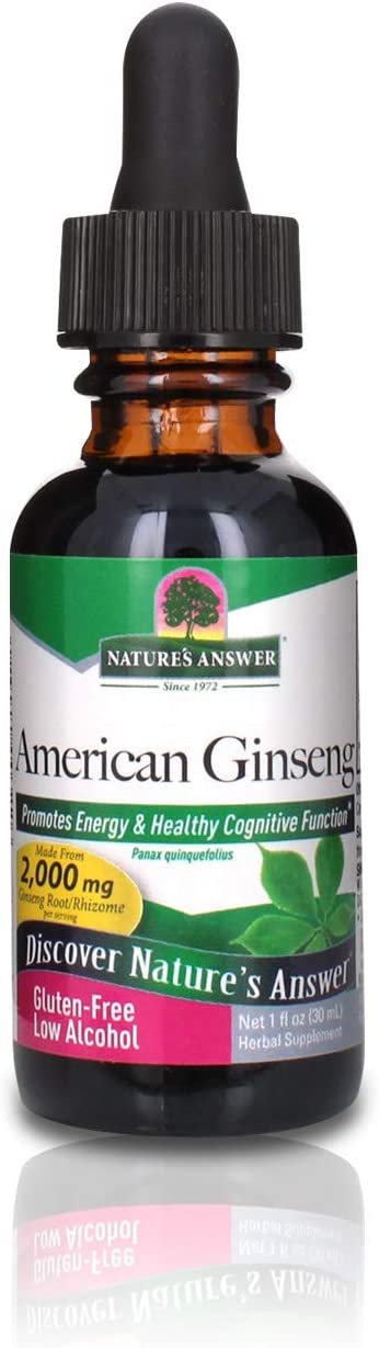 Naturaleza responde extracto de ginseng americano 1oz