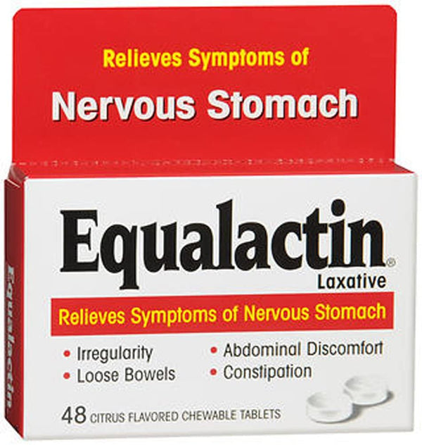 Equalactin Laxative Chewable 48 Tablets