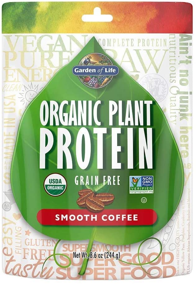 Garden of Life Café de proteínas de planta orgánica 9 oz