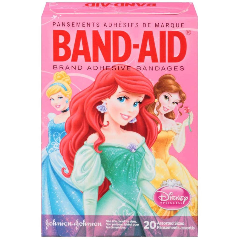 Band-Aid Brand Adhesive Bandages Characters Assorted Sizes 20 ct