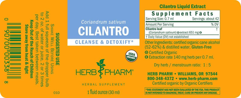 Hierbas Pharm Cilantro 1 oz