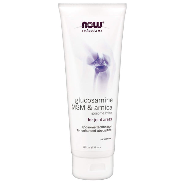 Now Glucosamina MSM & Arnica Liposome 8 oz Lotion