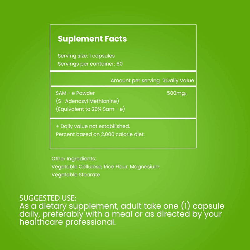 Natuvitz sam-e cápsulas vegetarianas