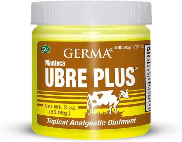 Germa Manteca Ubre Plus with Tea Tree Oil 3 oz. Jar