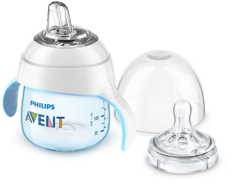Avent Natural Transition Cup 4M+ 5Oz Blue