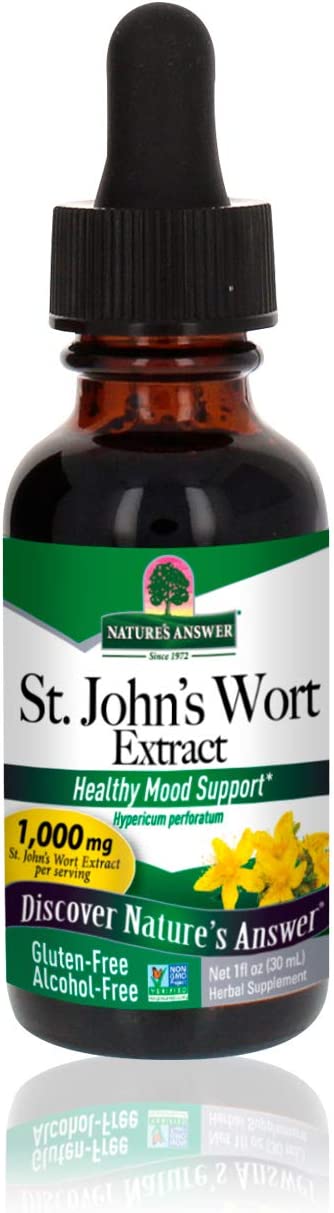 Naturación Respuesta ST Johns Extracto de wort 1oz