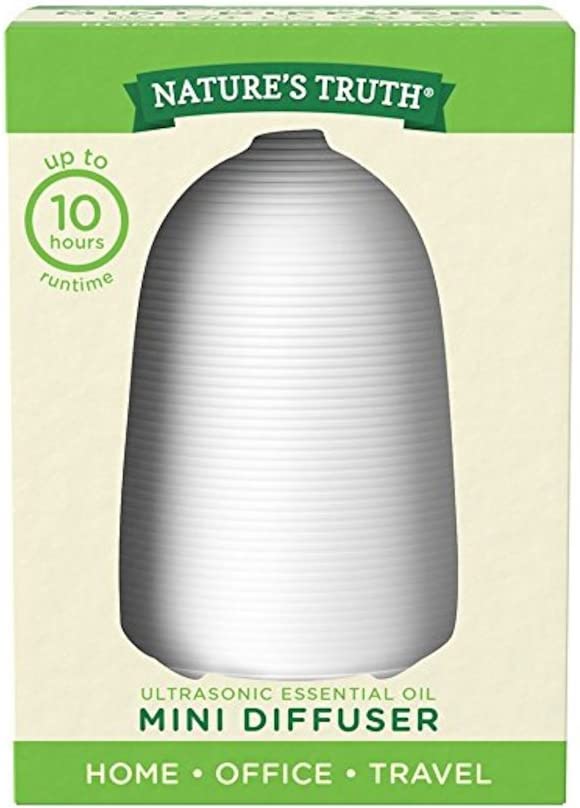 Nature's Truth Aromatherapy Cool Mist Essential Oil Mini Diffuser