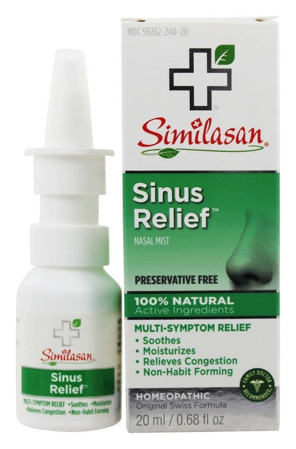 Similasan Sinus Relief Nasal Mist 0.68Oz