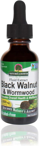 Naturalización Respuesta Black Walnut Wormwood 1 oz